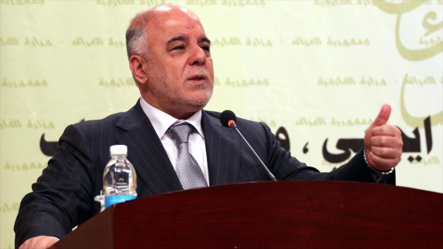 El primer ministro de Irak, Haidar al-Abadi