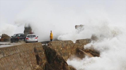 Fuerte temporal en Chile deja dos muertos y millar de damnificados