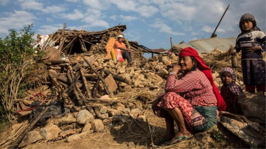 Los sobrevivientes del terremoto de Nepal.