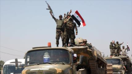 Muro defensivo de Ejército sirio repela ataque terrorista en Homs