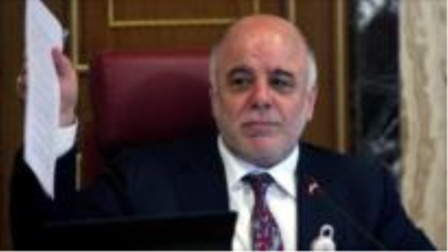 El primer ministro de Irak, Haidar al-Abadi.