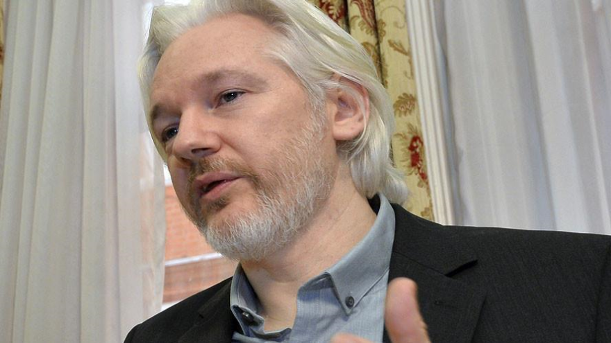 Julian Assange, fundador de la página electrónica de filtraciones Wikileaks.