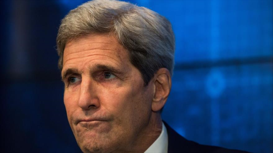 Secretario de Estado norteamericano, John Kerry, 11 de agosto de 2015.