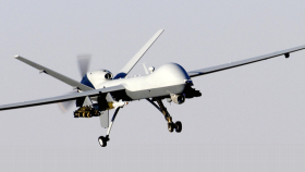 Dron estadounidense se estrella en norte de Afganistán