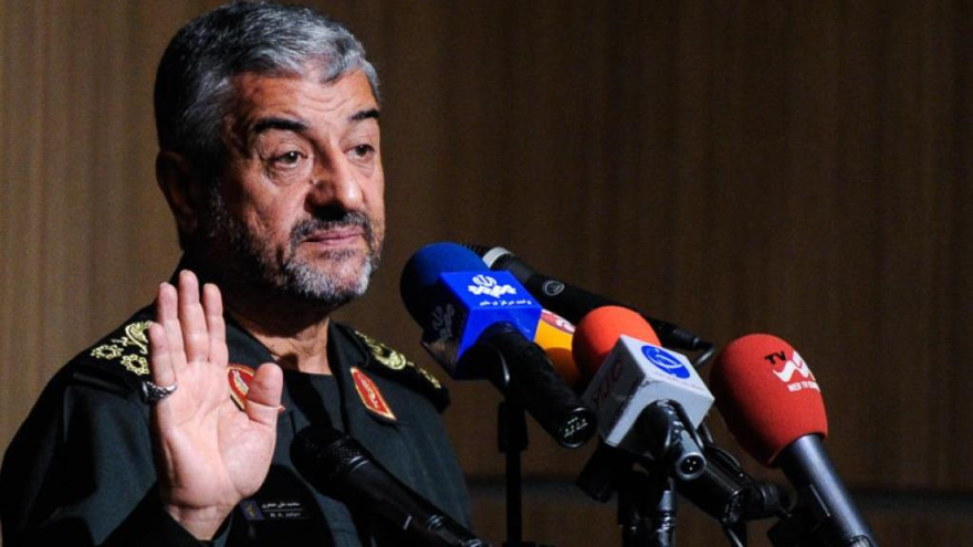 Mohamad Ali Yafari, comandante general del Cuerpo de Guardianes de la Revolución Islámica de Irán (CGRI).