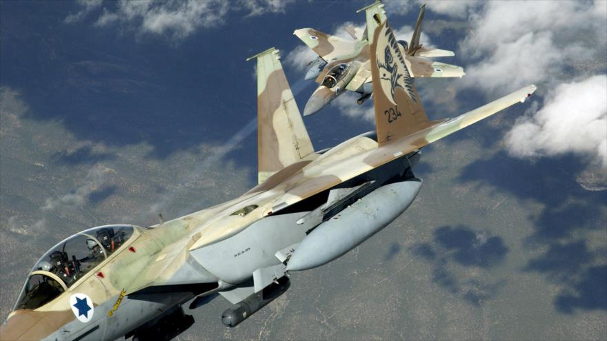 Aviones de combate israelíes