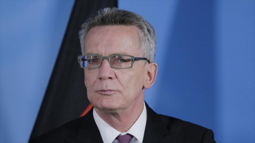 Ministro del Interior de Alemania, Thomas de Maiziere.