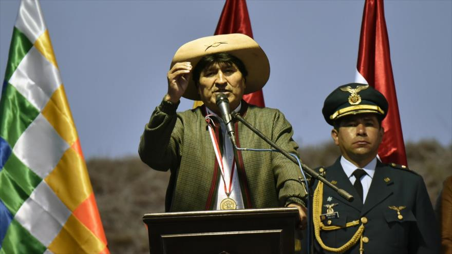 Presidente de Bolivia, Evo Morales, 24 de agosto de 2015.