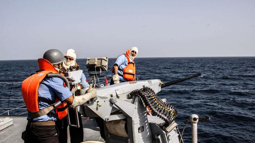 La 34ª flota de la Armada iraní.