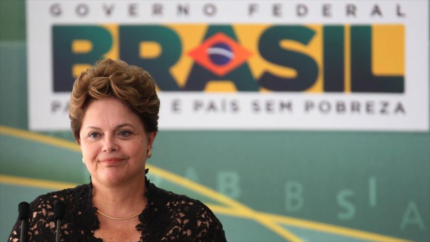 Presidenta de Brasil, Dilma Rousseff.