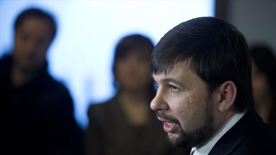 Representante de autoproclamada República Popular de Donetsk (RPD) en negociaciones de Minsk, Denís Pushilin.
