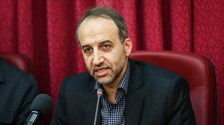 El presidente de la Organización de la Radio y Televisión de Irán (IRIB, por sus siglas en inglés), Mohamad Sarafraz