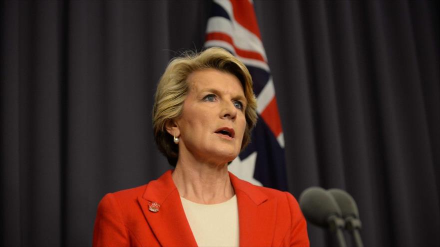 La ministra de Exteriores de Australia, Julie Bishop