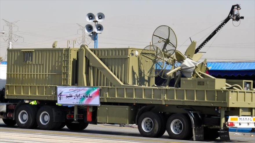 Sistema de radar Alim, de fabricación iraní.