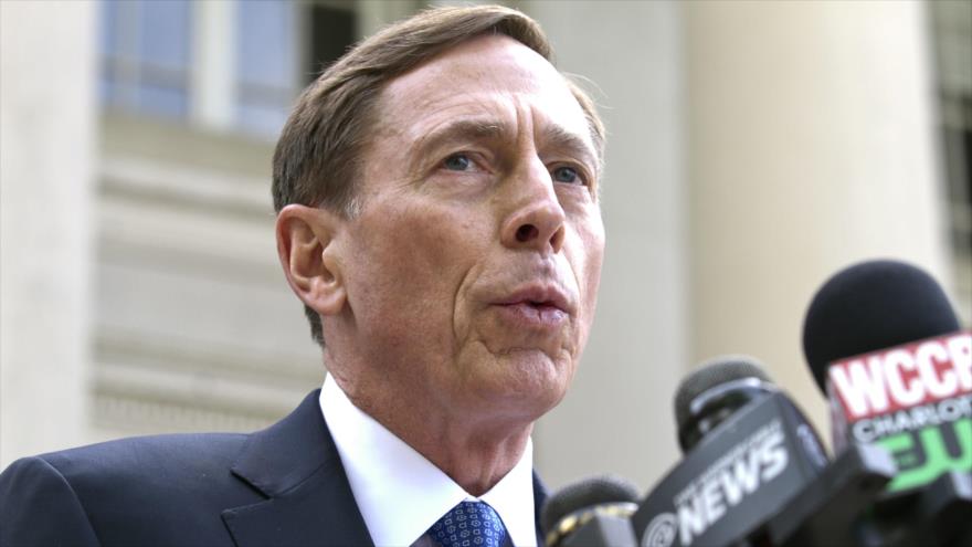 David Petraeus, exdirector de la Agencia Central de Inteligencia de EE.UU. (CIA). 