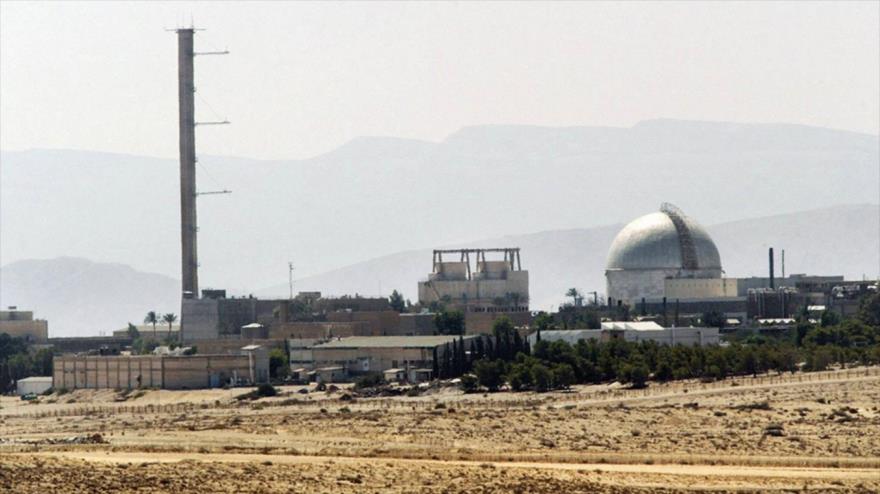 Planta nuclear israelí de Dimona, en el suroeste de los territorios palestinos ocupados.