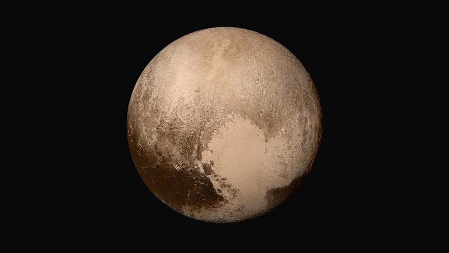 El planeta enano Plutón