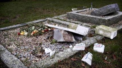 Un cementerio musulmán en Dinamarca sufre el vandalismo xenófobo