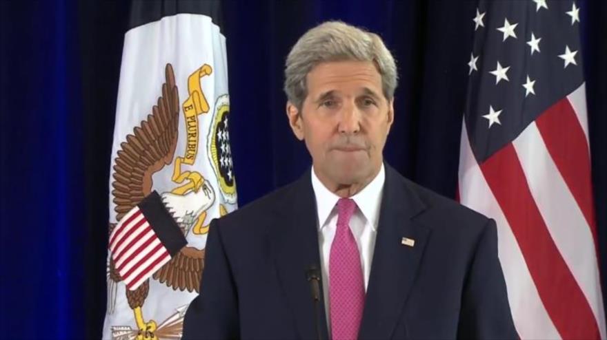 El secretario de Estado de EE.UU., John Kerry, 2 de septiembre de 2015, Filadelfia (EEUU)
