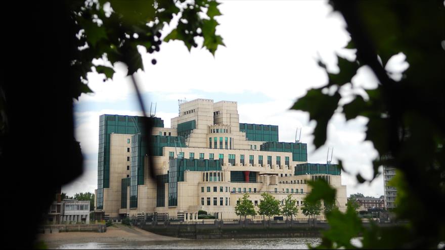 La sede de la agencia de inteligencia británica MI6 en Londres, 31 de mayo del 2007
