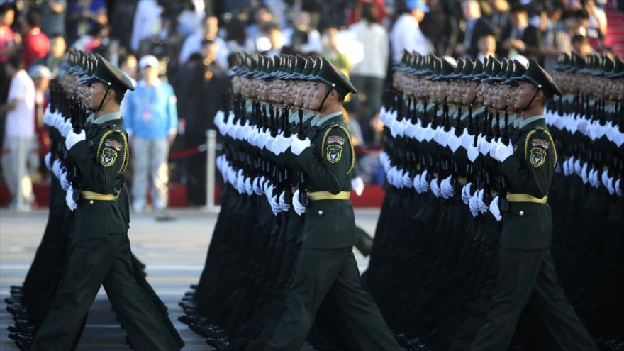 Desfile militar de las Fuerzas Armadas chinas. 3 de septiembre de 2015