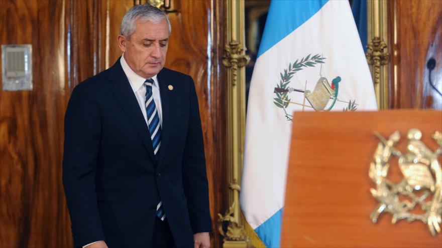 El presidente de Guatemala, Otto Pérez Molina.