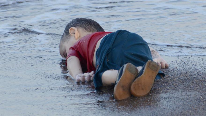El niño sirio ahogado en el Mediterráneo, 2 de septiembre de 2015