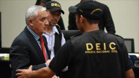 Juez guatemalteco dicta prisión provisional a Pérez Molina