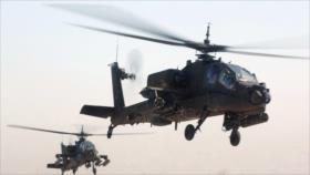 Fuerzas yemeníes destruyen 2 helicópteros Apache saudíes