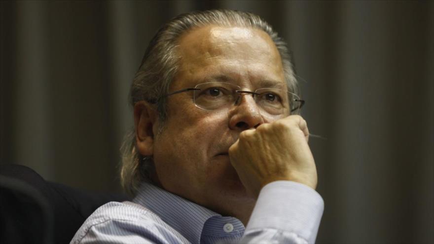 José Dirceu, exjefe de Gabinete de Lula da Silva (expresidente brasileño).