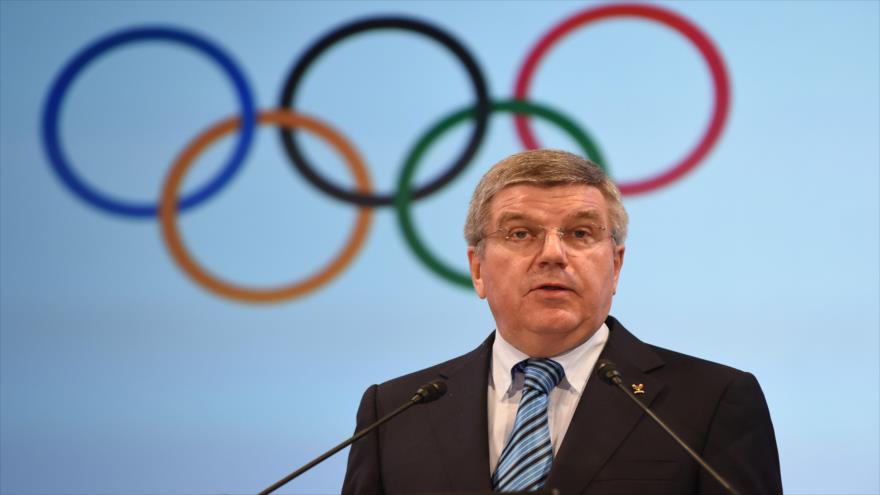 El presidente del Comité Olímpico Internacional (COI), Thomas Bach.
