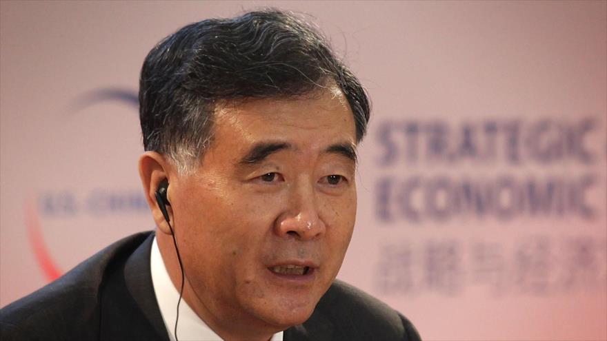 Viceprimer ministro de China, Wang Yang.
