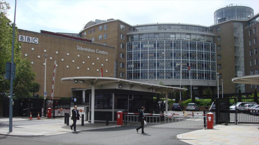 La sede de la televisión británica BBC en la capital, Londres.