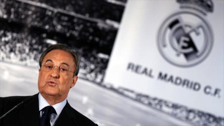 El presidente del Real Madrid, Florentino Pérez.