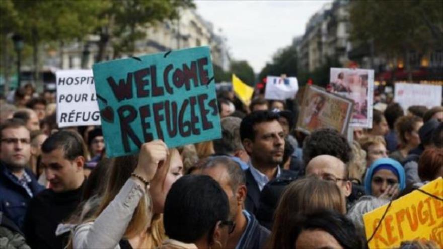 Alzan la voz en Francia a favor de los solicitantes de asilo en Europa