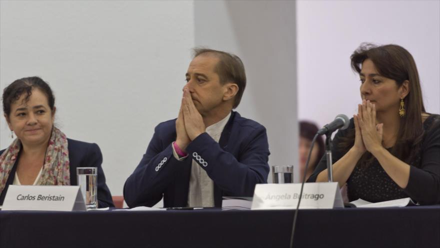 Expertos de la CIDH presentan su primer informe sobre el caso Iguala en Ciudad de México. 6 de septiembre de 2015