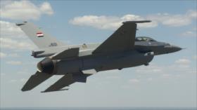 Ejército iraquí ataca posiciones de EIIL con aviones de combate F-16