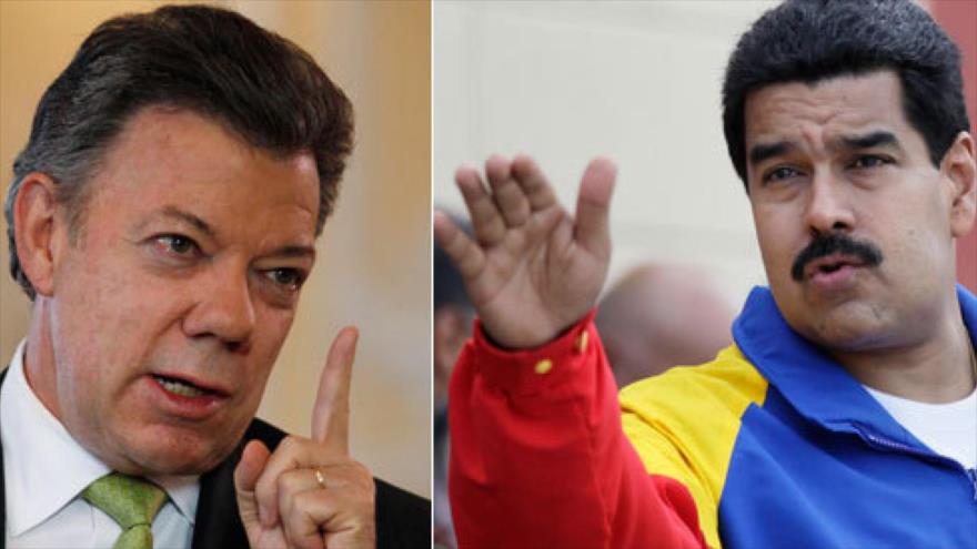Presidentes de Colombia y Venezuela.