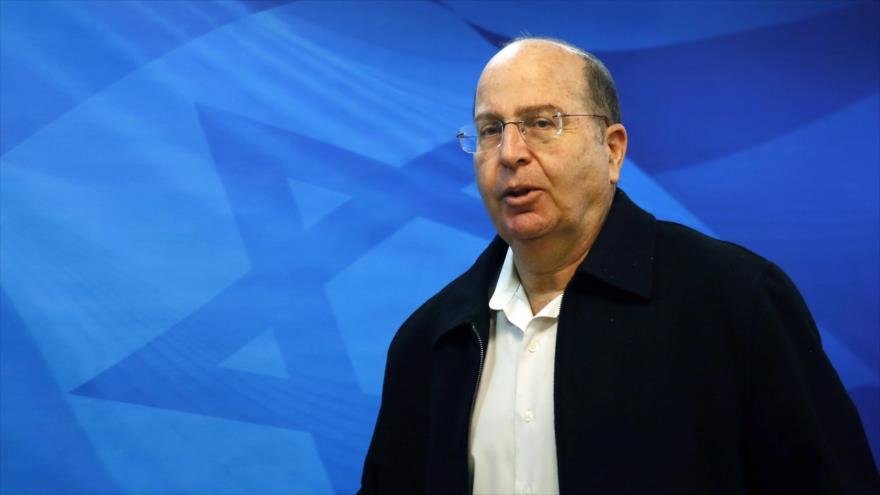 El ministro de asuntos militares del régimen israelí, Moshe Yaalon.
