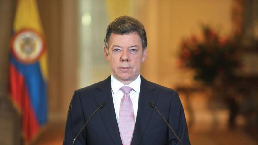 El presidente de Colombia, Juan Manuel Santos.