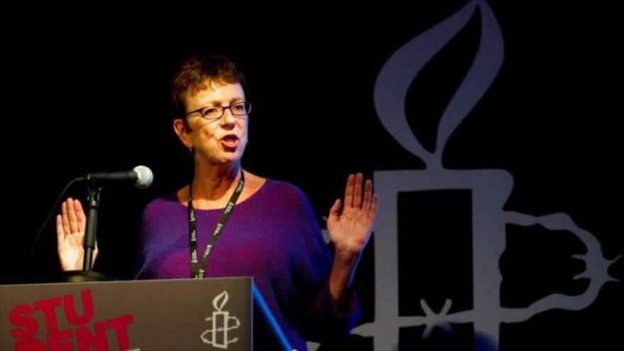La directora para Reino Unido de la AI, Kate Allen