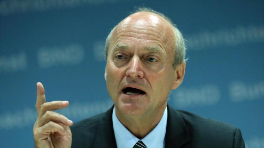 El jefe del Servicio Federal de Inteligencia alemán (BND) (BND), Gerhard Schindler.