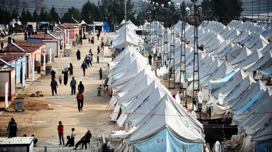 Un campo de refugiados sirios en la ciudad de Gaziantep, sureste de Turquía.