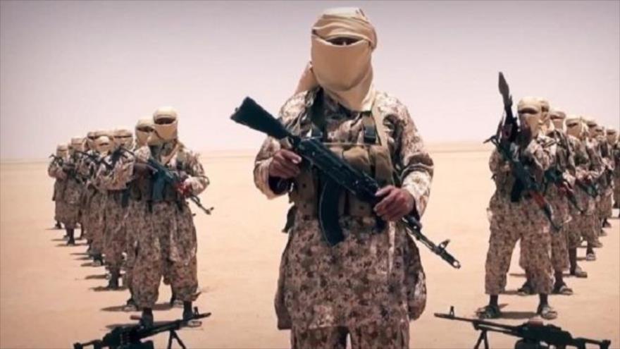 Integrantes del grupo terrorista Daesh en Yemen