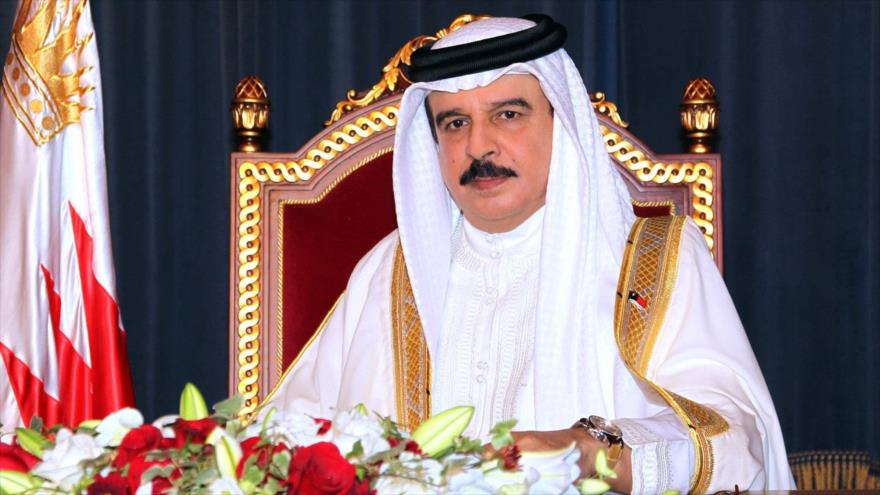 El rey del régimen de Baréin, Hamad bin Isa Al Jalifa.