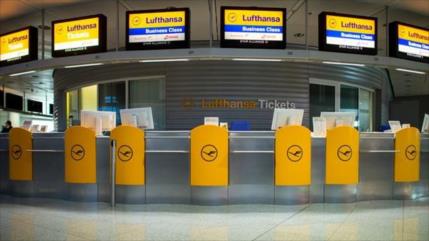 Justicia alemana ordena a pilotos de Lufthansa poner fin al paro