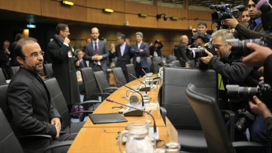 El embajador de Irán ante la Agencia Internacional de Energía Atómica (AIEA), Reza Nayafi.