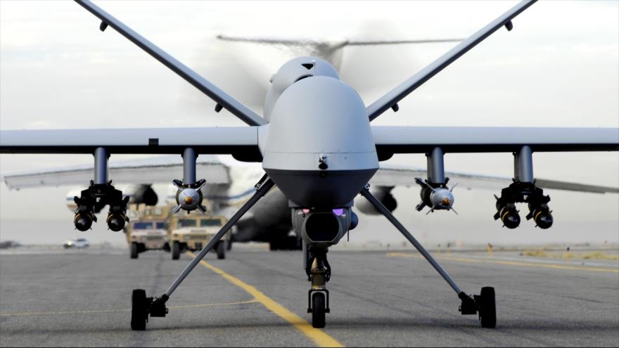 Un dron de combate estadounidense modelo MQ-9 Reaper.