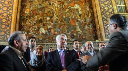 El presidente austriaco visita Isfahán, ‘una joya sin igual’