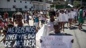 Brasileños condenan violencia policial contra negros
